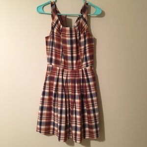 ModCloth Plaid Dress